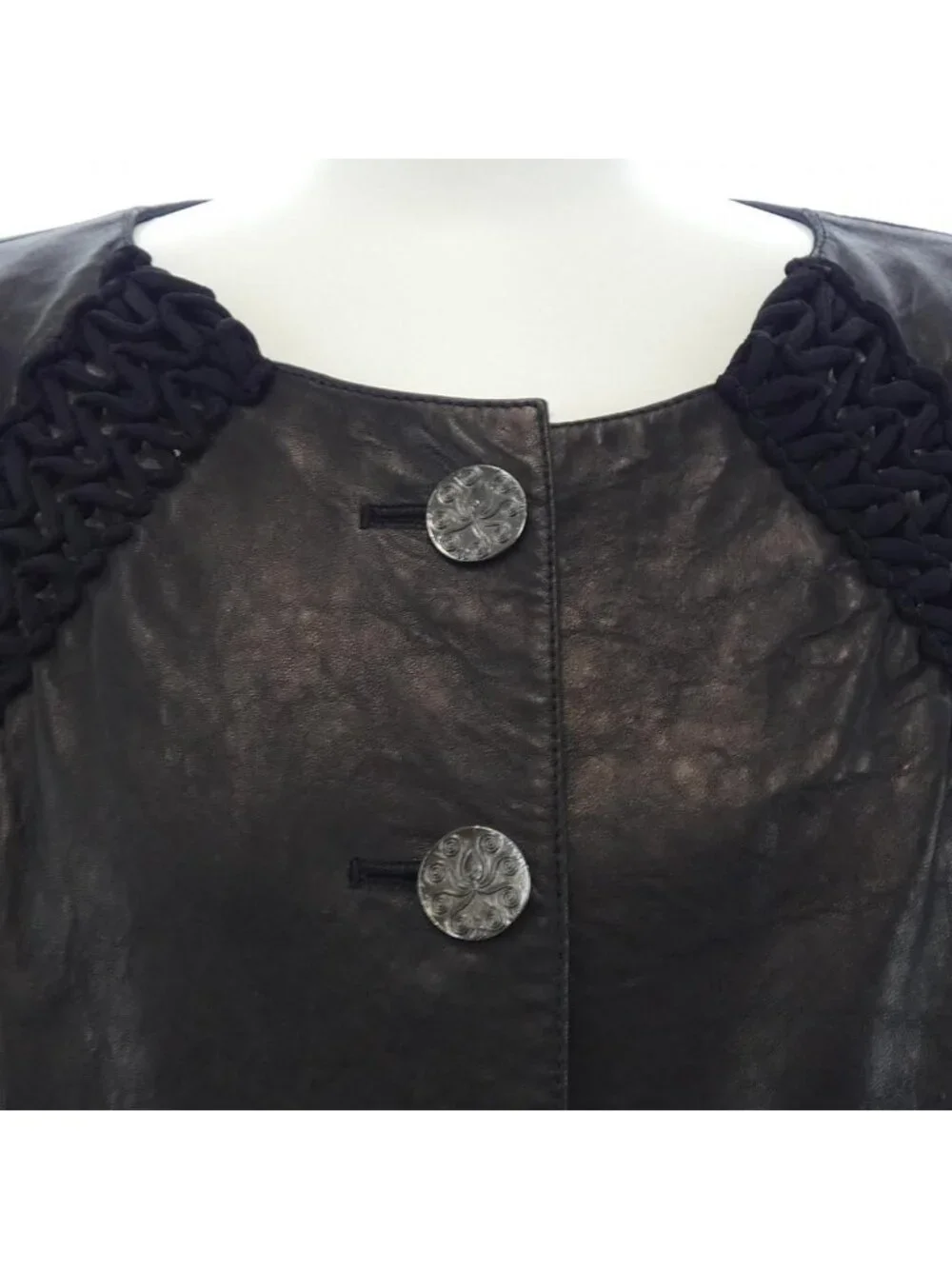 Chanel 17c Leather Jacket
